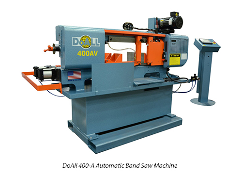 (1) DoAll 400-A Automatic Band Saw Machine